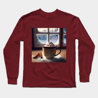 Holiday Joy: Hot Cocoa Long Sleeve T-Shirt